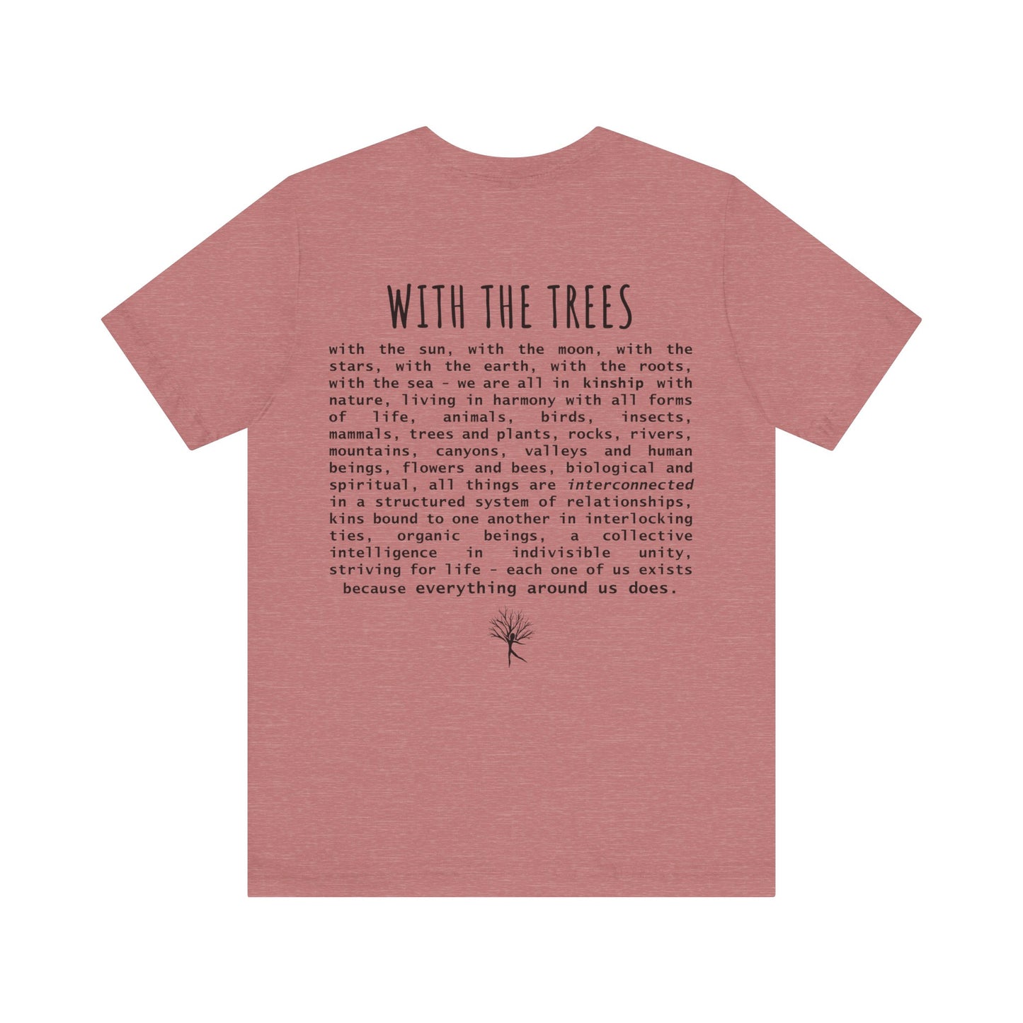 with the trees t-shirt - with the trees