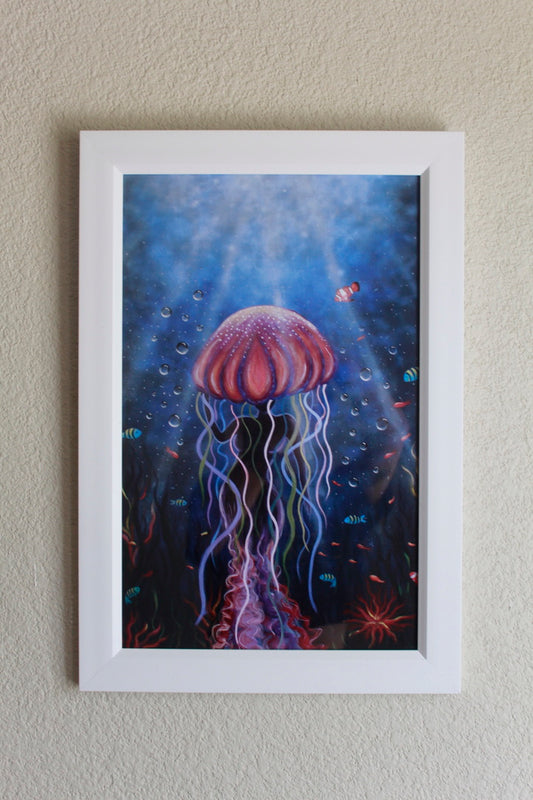 hidden strength - art print - with the trees