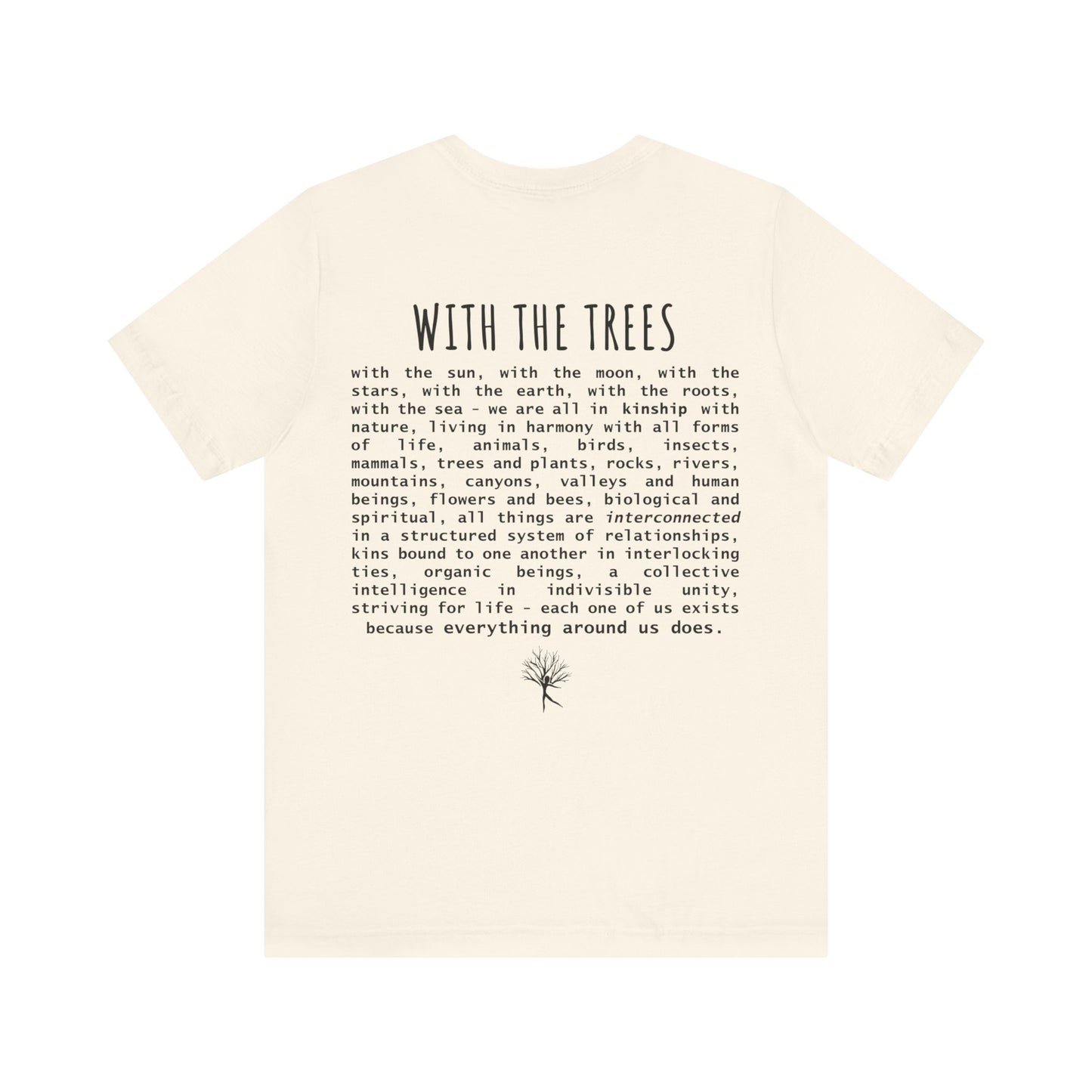 with the trees t-shirt - with the trees