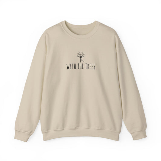 with the trees crewneck sweatshirt - with the trees