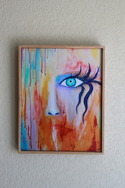 out of my comfort zone - artprint - with the trees