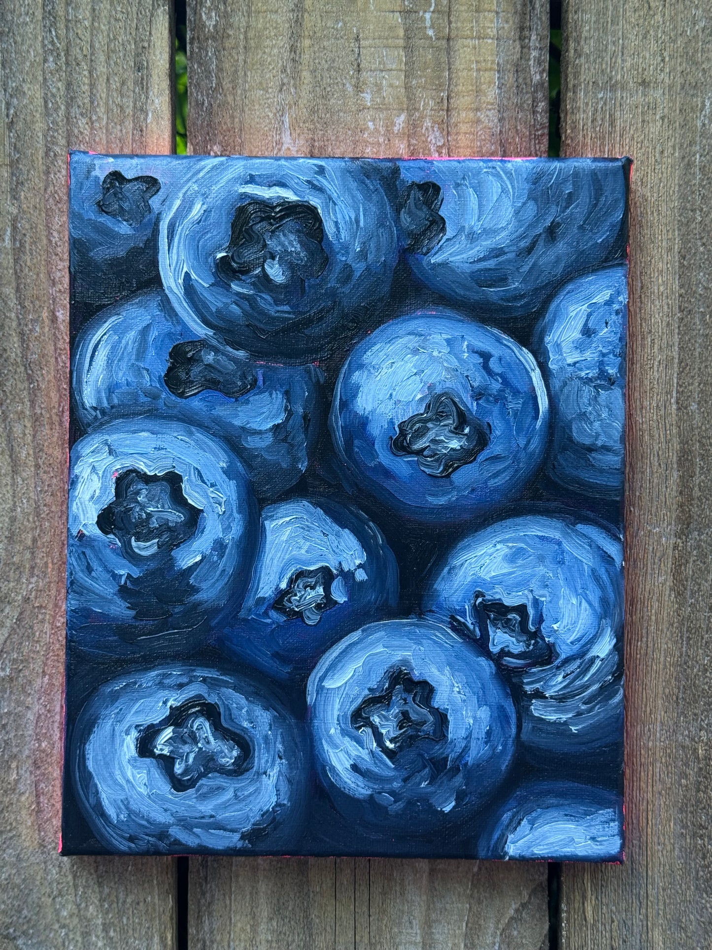 Sue's Blueberries Original 8x10