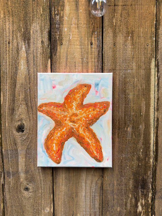 Sea Star 8x10 Original Oil