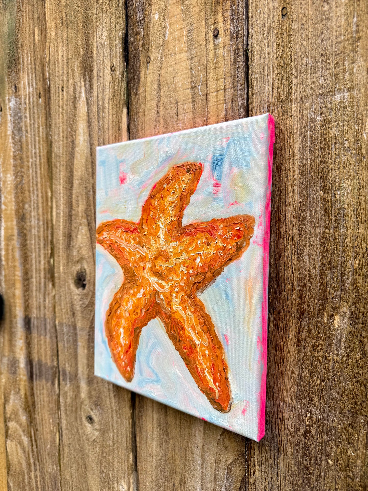 Sea Star 8x10 Original Oil