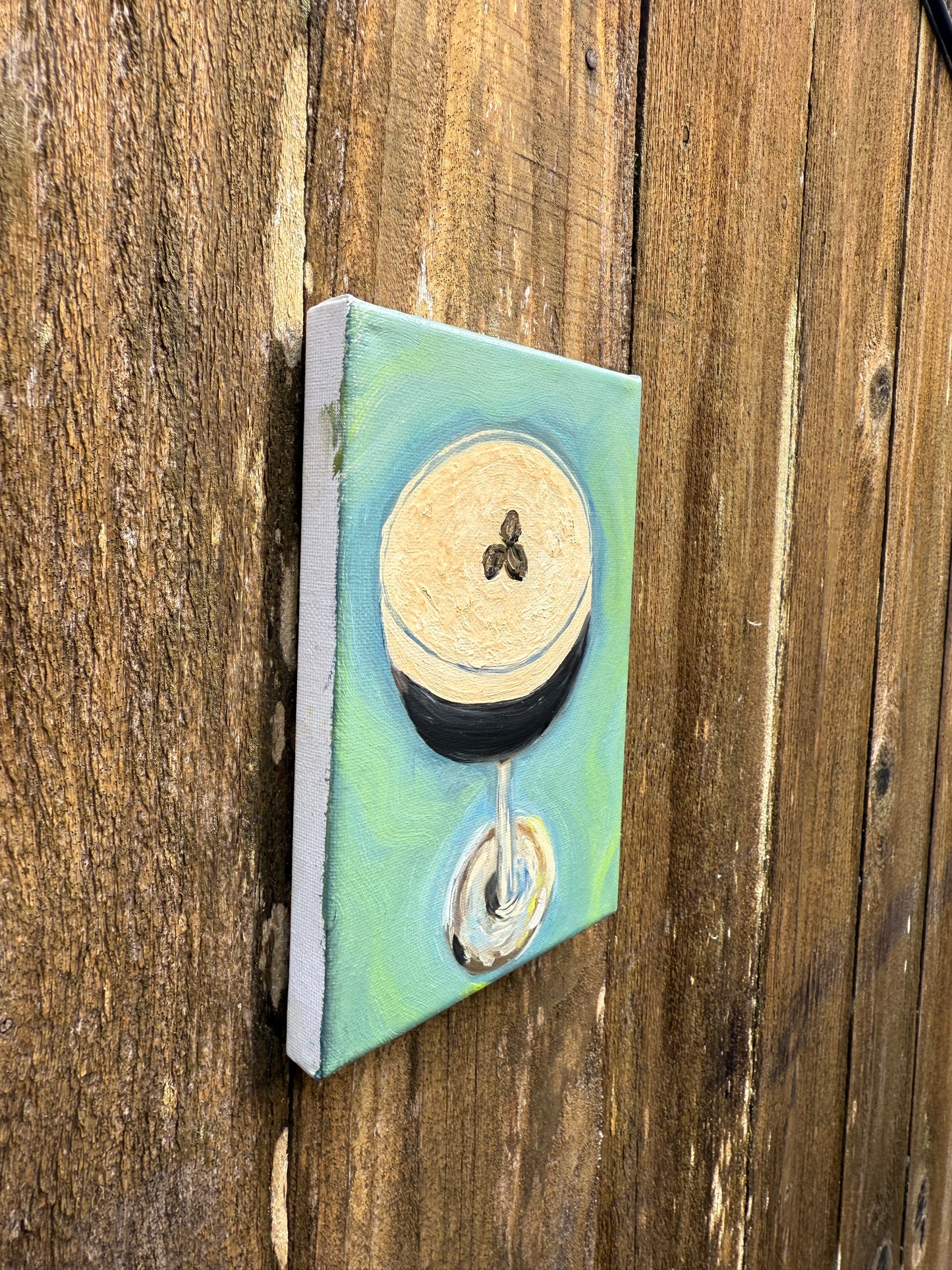 Espresso Martini 5x7 Original Oil