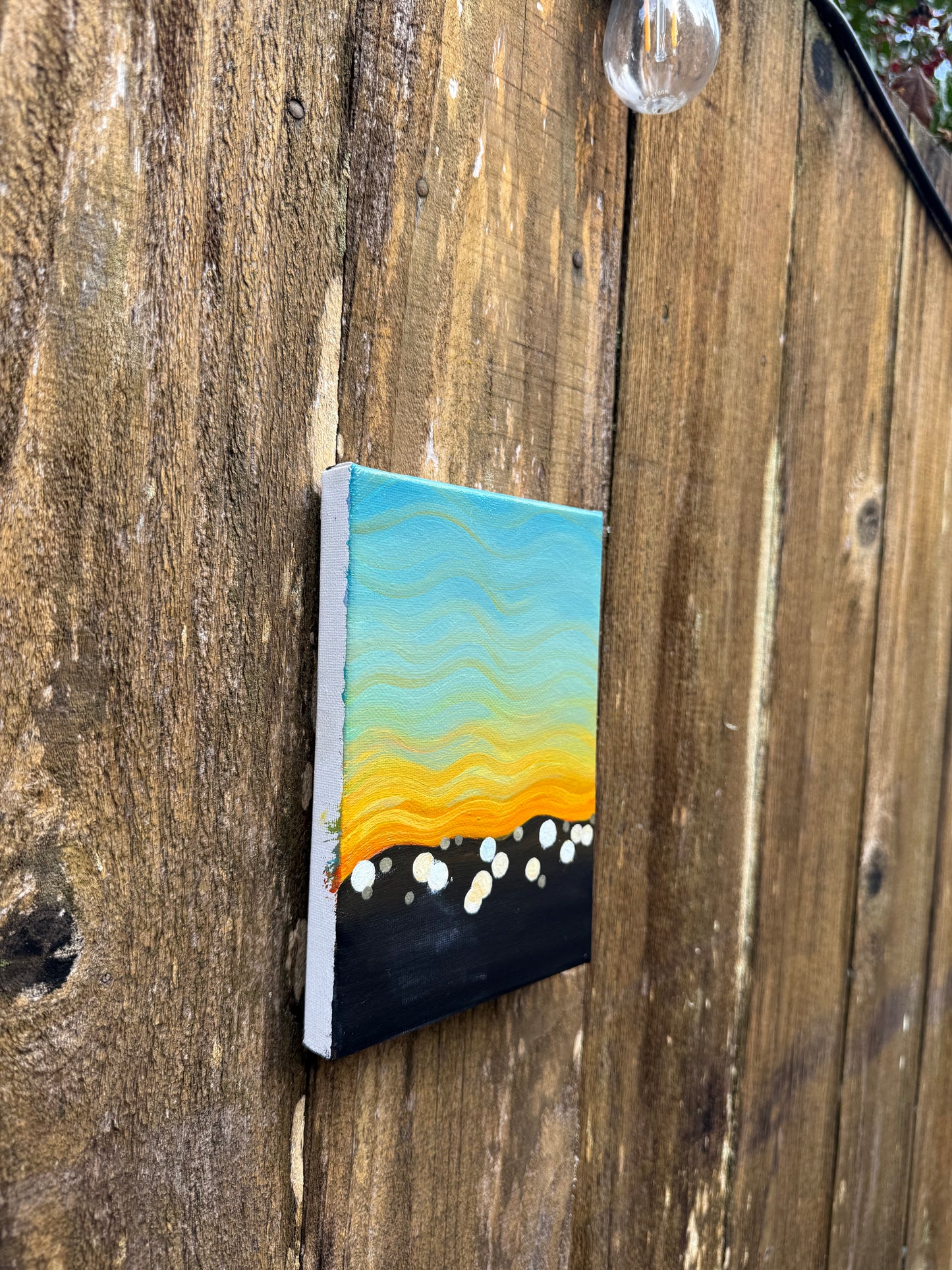 Sunset 5x7 Original Oil