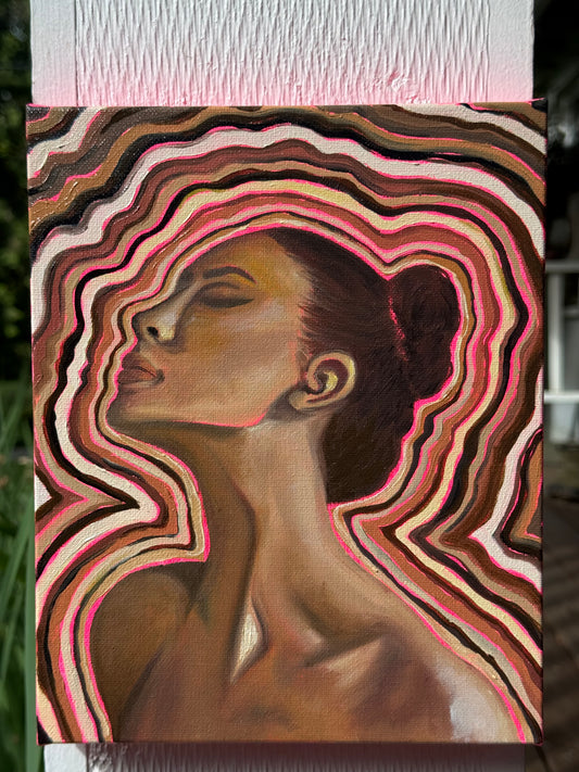 "Rings" Original 8x10 - with the trees