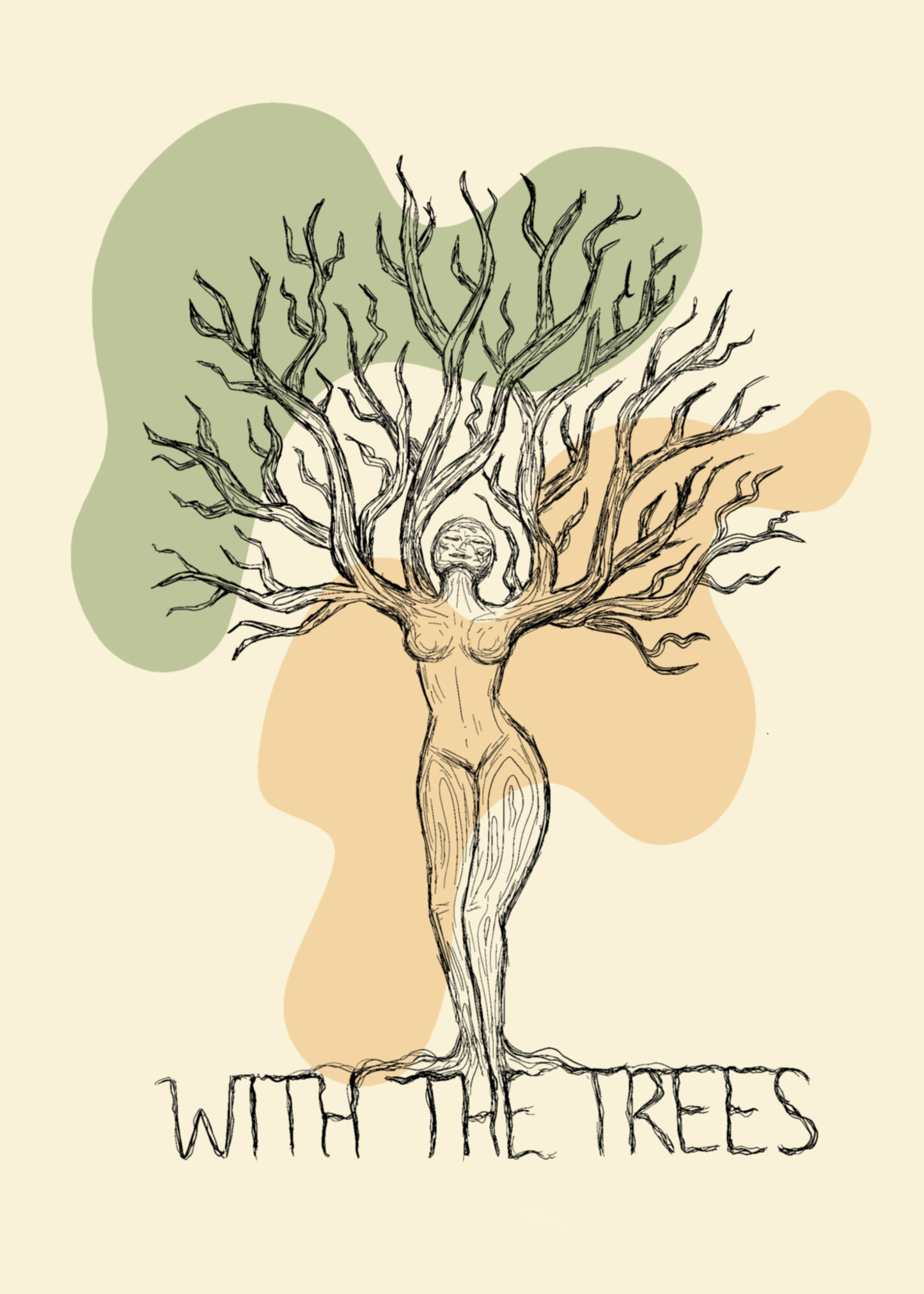 Mini Art Prints - with the trees
