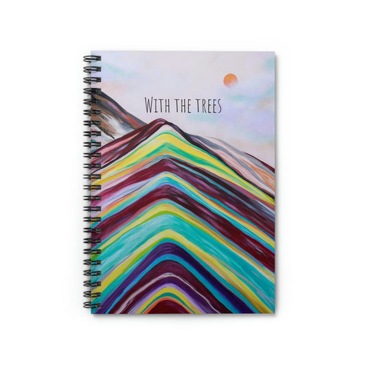 rainbow mountains journal - With the tees
