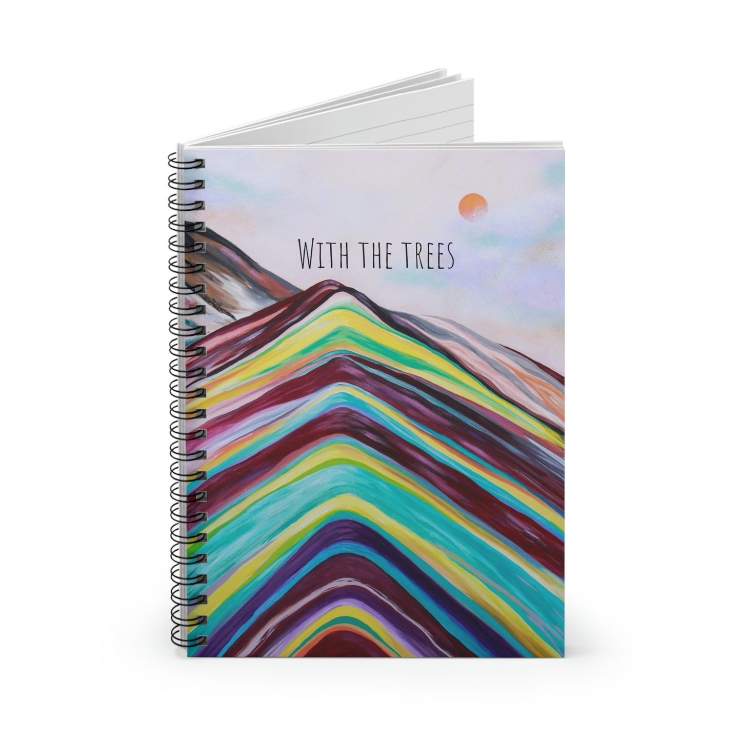 rainbow mountains journal - With the tees