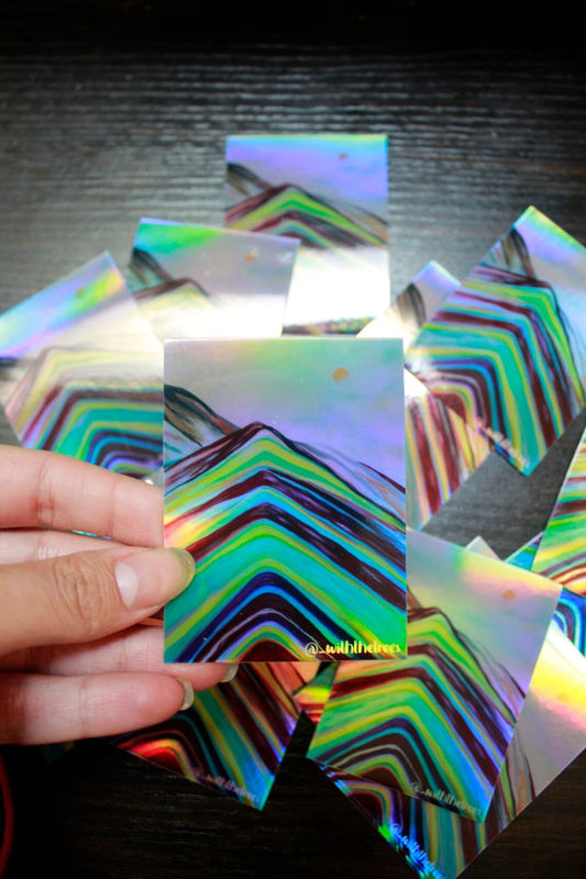 vinicunca sticker - With the tees