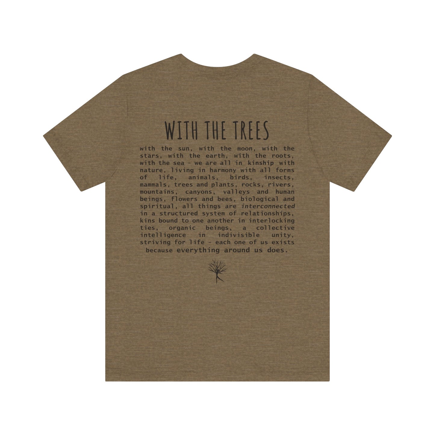 with the trees t-shirt - with the trees