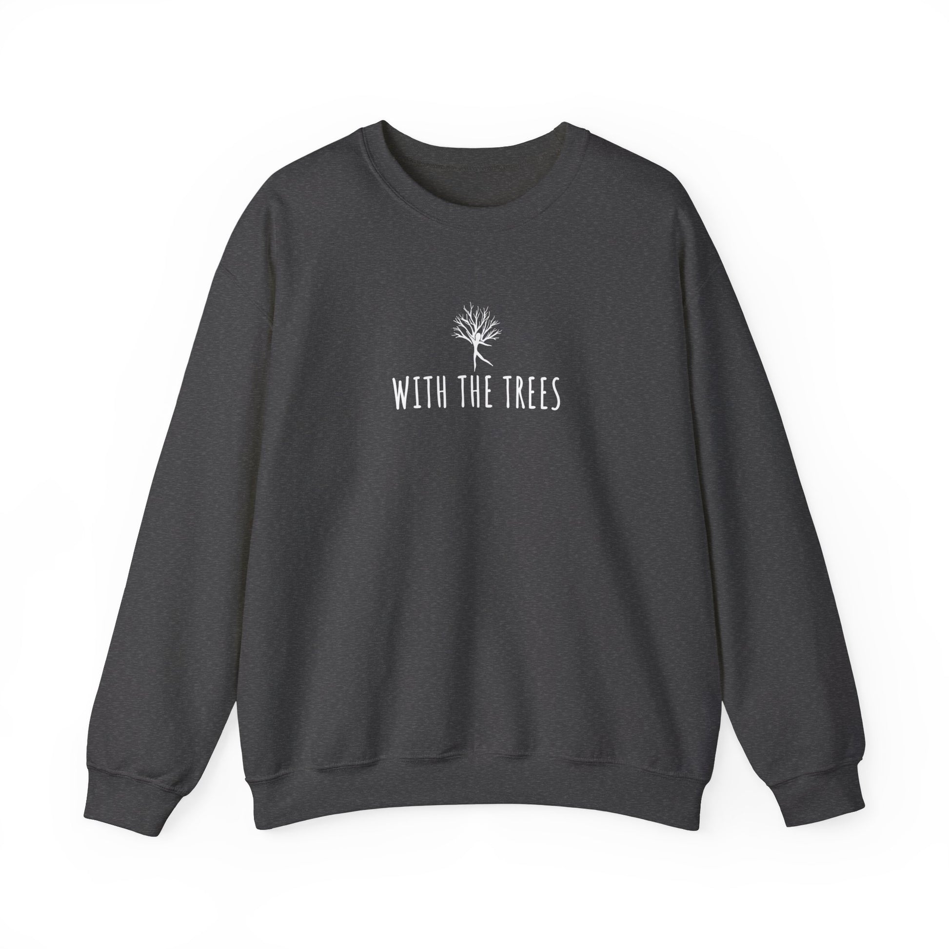 with the trees crewneck sweatshirt - with the trees