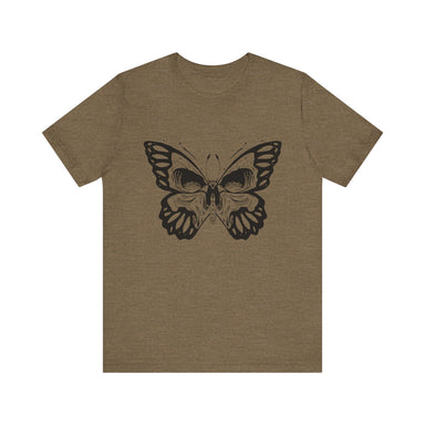 skull butterfly t-shirt - with the trees