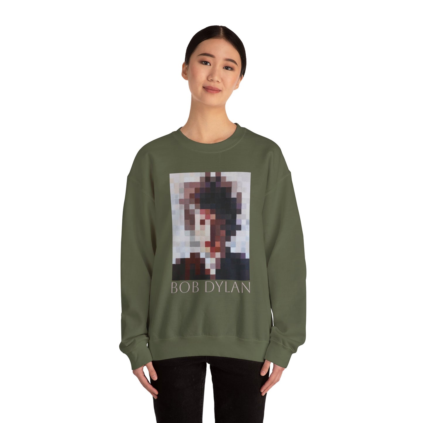 Bob Dylan Pixelated Sweatshirt