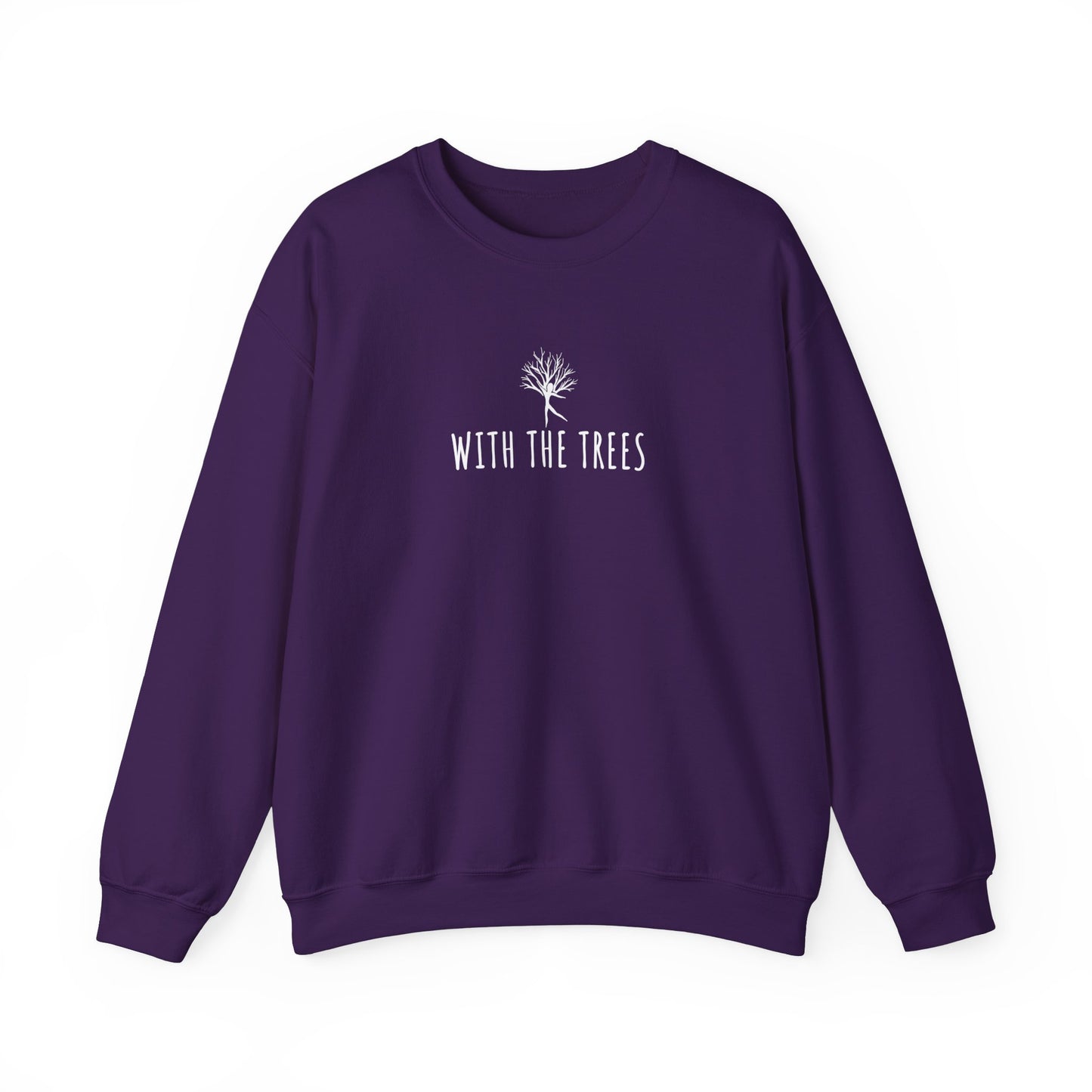 with the trees crewneck sweatshirt - with the trees