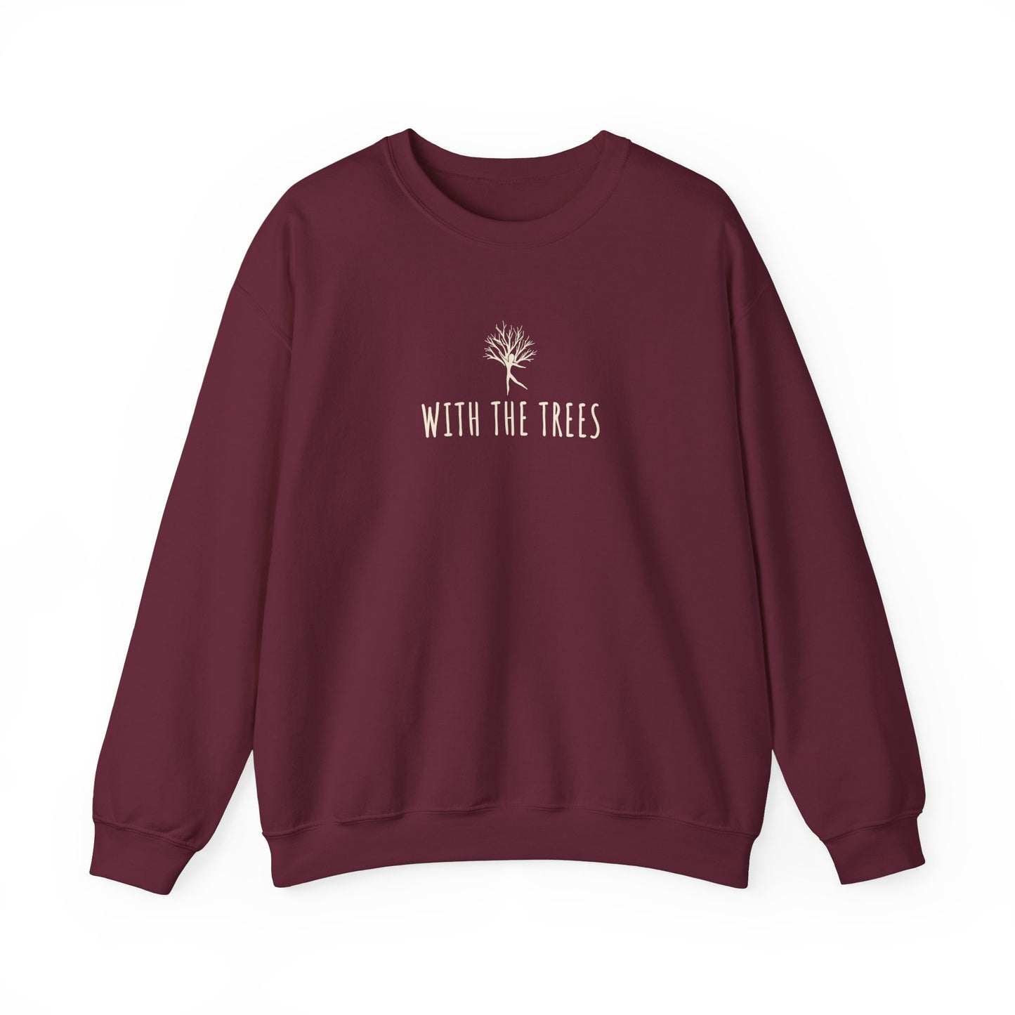 with the trees crewneck sweatshirt - with the trees