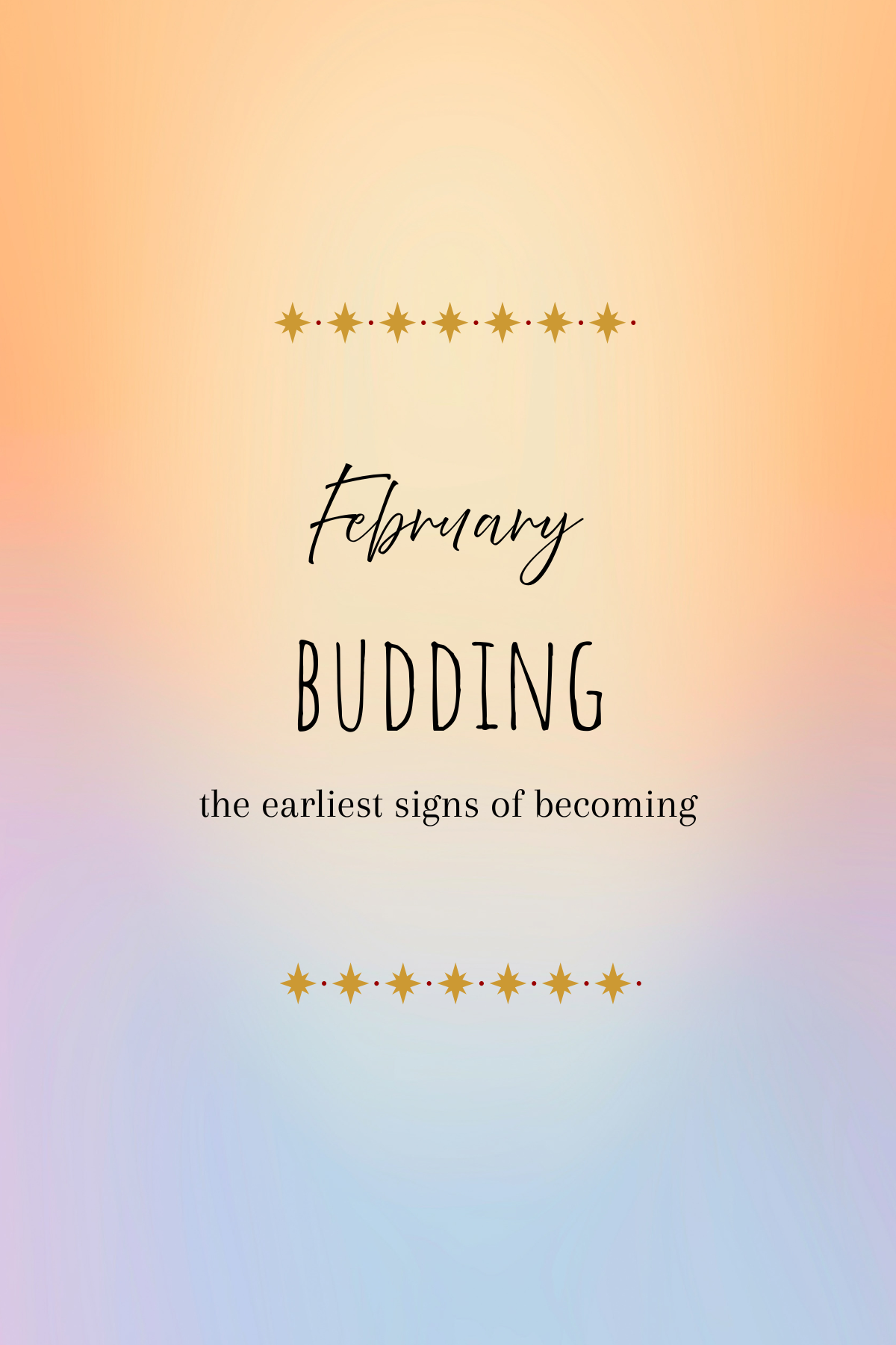 Catch Up on February's Print - with the trees