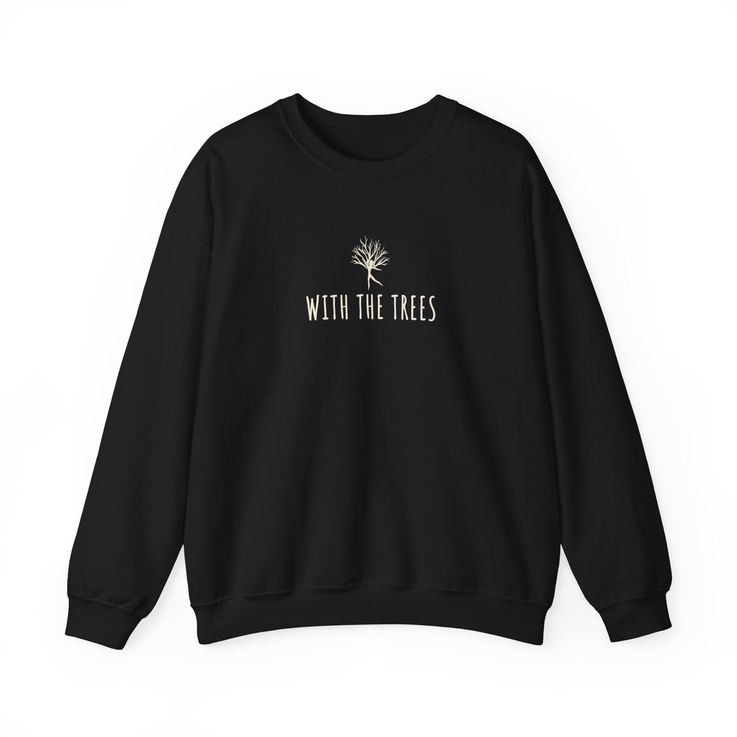 with the trees crewneck sweatshirt - with the trees