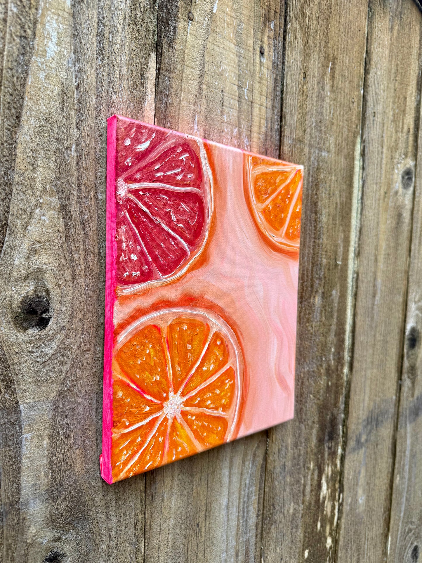 Oranges 8x10 Original Oil