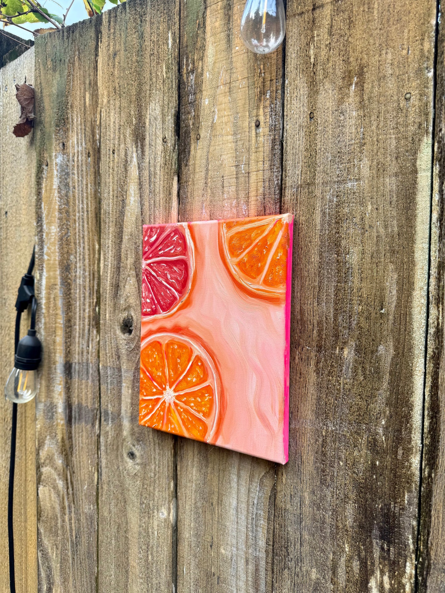 Oranges 8x10 Original Oil