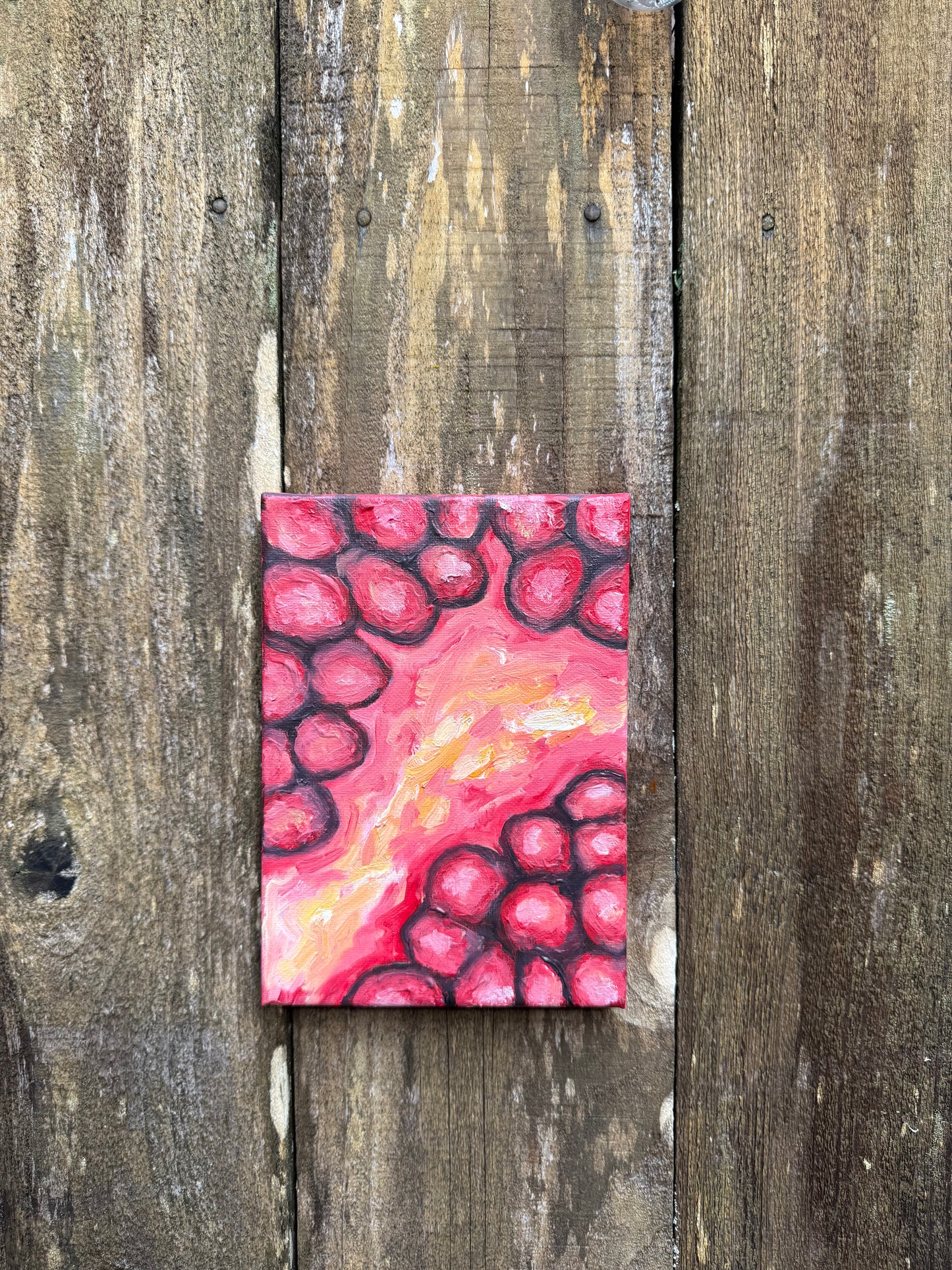 Pomegranate 5x7 Original Oil