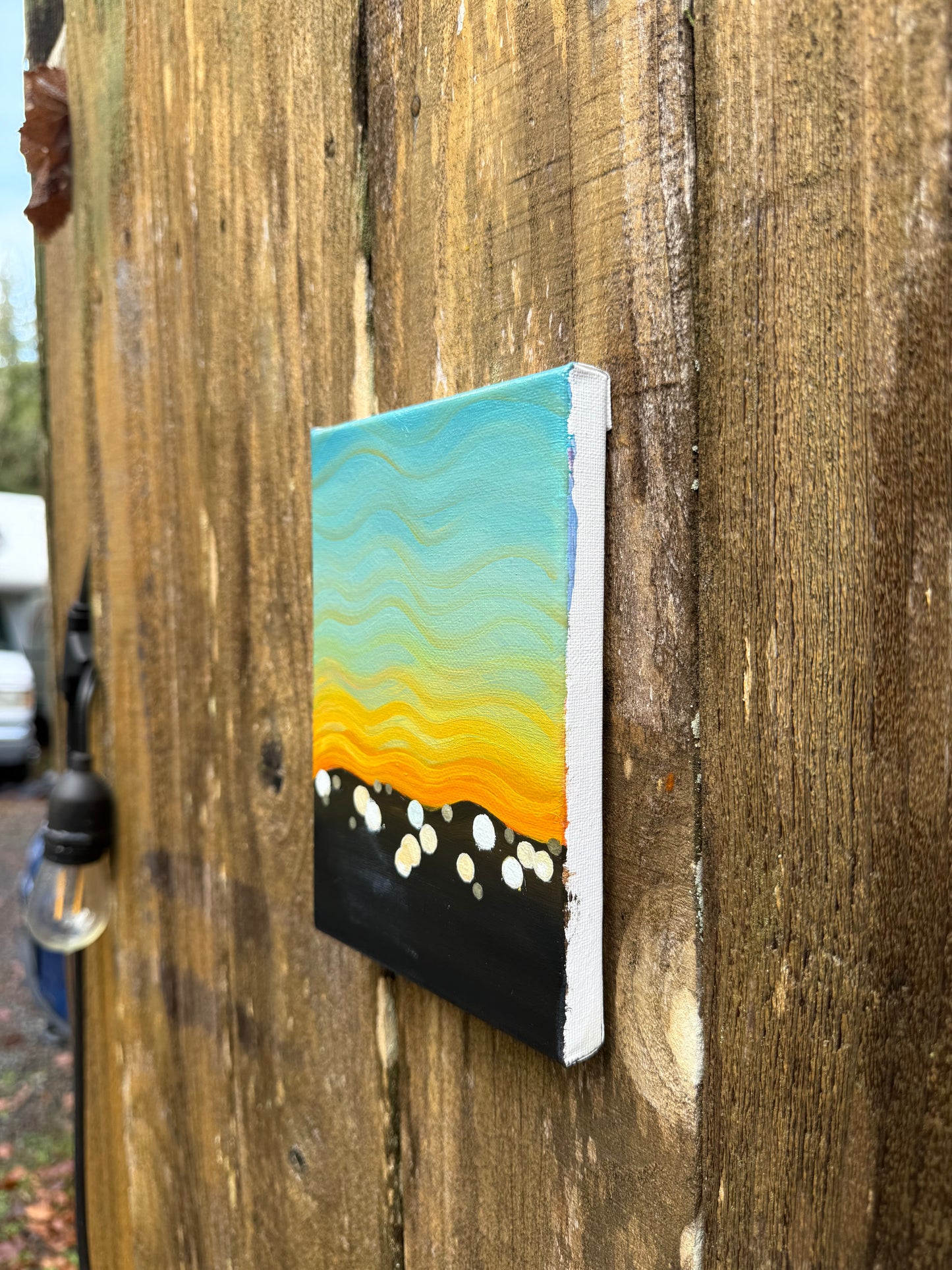 Sunset 5x7 Original Oil