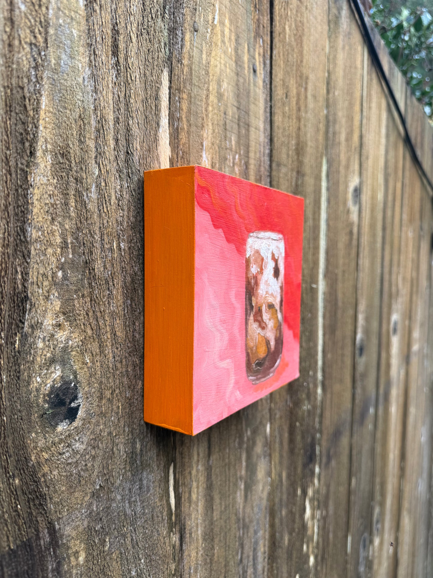 Iced Latte 6x6 Original Oil