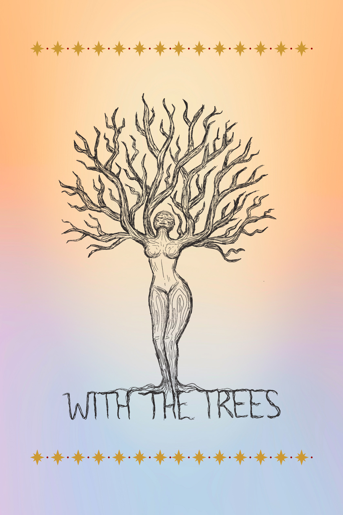 Catch Up On January's Print - with the trees