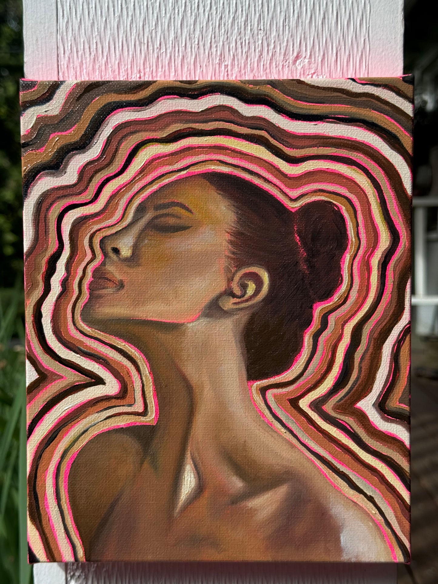 "Rings" Original 8x10