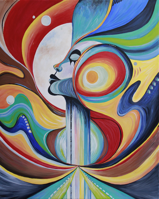 Original "Multidimensional" Painting