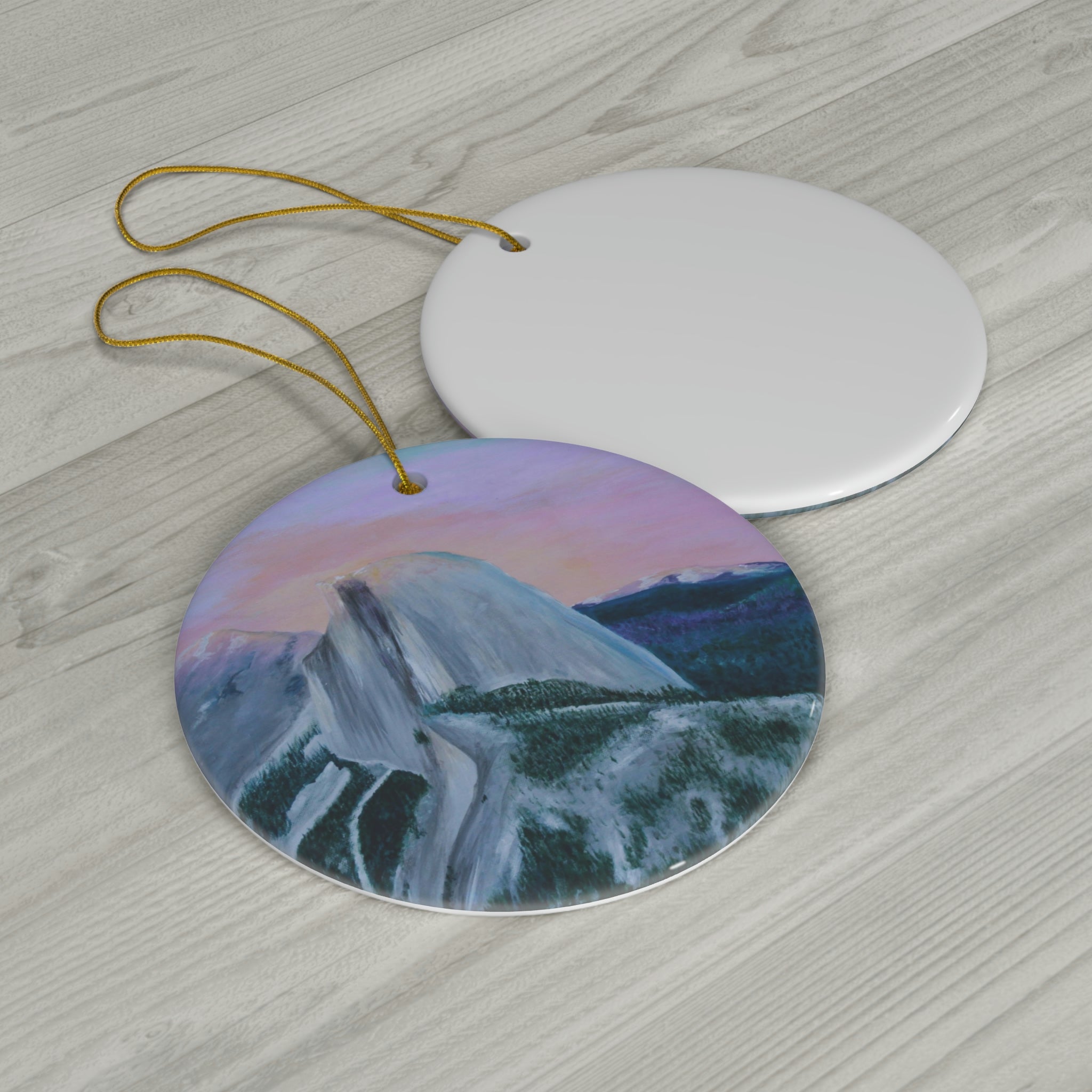 yosemite national park ornament - With the tees