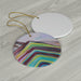 rainbow mountains ornament - With the tees