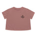 earthy pink with the trees cropped tee - With the tees