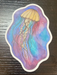 jellyfish sticker - With the tees